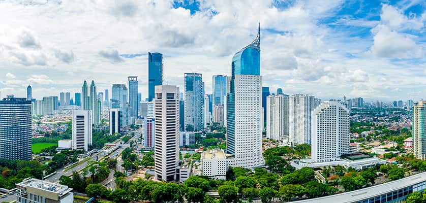 Jakarta skyline 